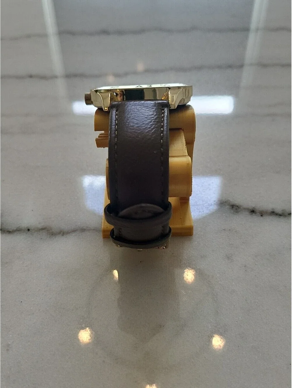 Men's Quartz Watch Working New Battery Automobilia 44mm Premier Racing 8.5